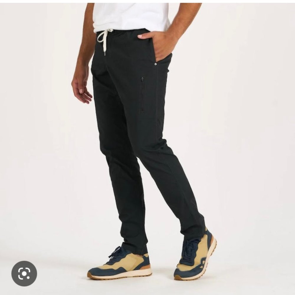 Black Vuori Ripstop pants